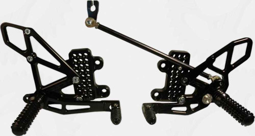 VORTEX RS265K Vortex Rear Set Complete Blk Hon Rs265K