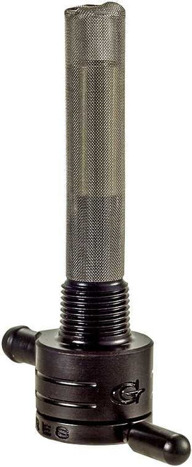 Golan 75-516S-BLK Golan 3/8 Npt Petcock Straight Black 5/16 Hose 75-516S-Blk