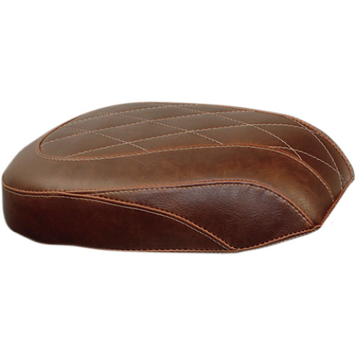 Mustang Wide Tripper Rear Seat - Brown - Diamond 76767