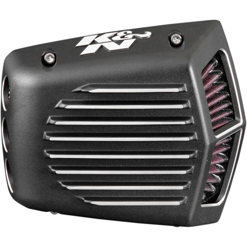 K & N Street Metal Air Intake Kit - Shaker - Black - M8 Rk-3955
