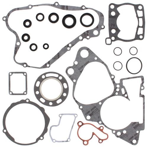 Vertex 811543 Vertex Complete Gasket Set With Oil Seals 811543