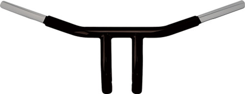 Wild 1 Chubby 6" Riser Drag Bar Satin Black Wo500B