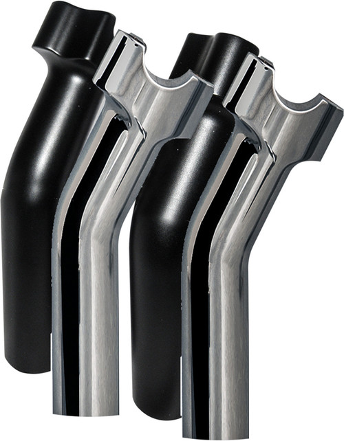 Wild 1 Chubby 5.5" Pullback Risers Black Wo527B
