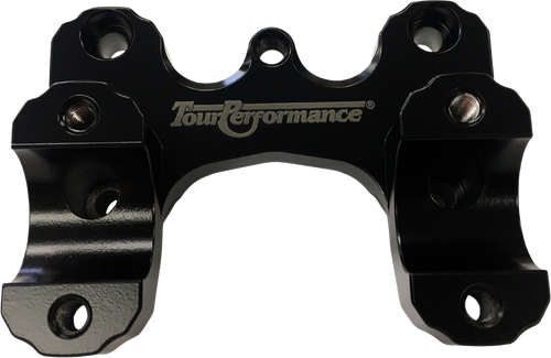 Helibars HR10163 Helibars Offset Riser Black `20-Up Pan America Hr10163