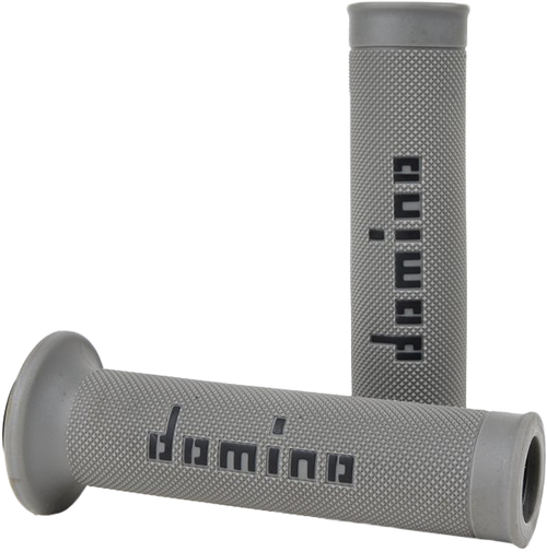 Domino Racing Motogp Grips Grey/Black Pair A01041C4052B7-0 Domino Racing Motogp Grips Grey/Black Pair A01041C4052B7-0