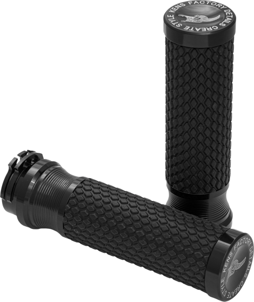 Kens Factory KFG-04 Kens Factory Nl Grips Course Knurl Cable 1" Kfg-04