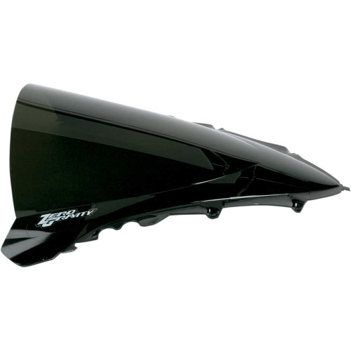 ZERO GRAVITY 1654019 Zero Gravity Double Bubble Windscreen - Dark Smoke - Yzf-R1 16-540-19