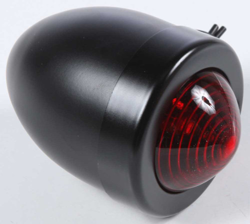 Harddrive 201042 Harddrive Bullet Marker Light Black Red Lens Dual Filament 201042