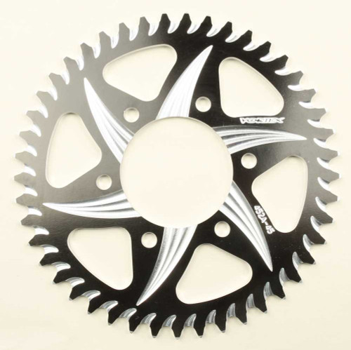 VORTEX 452AZK-45 Vortex Rear Cat5 Sprocket Aluminum 45T-520 Blk Kaw 452Azk-45