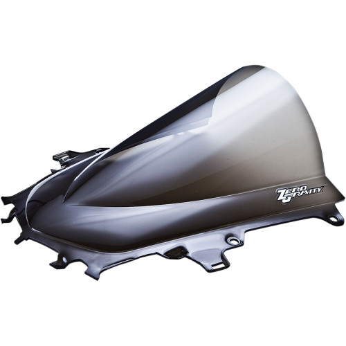 Zero Gravity Double Bubble Windscreen - Smoke - R1 16-542M-02