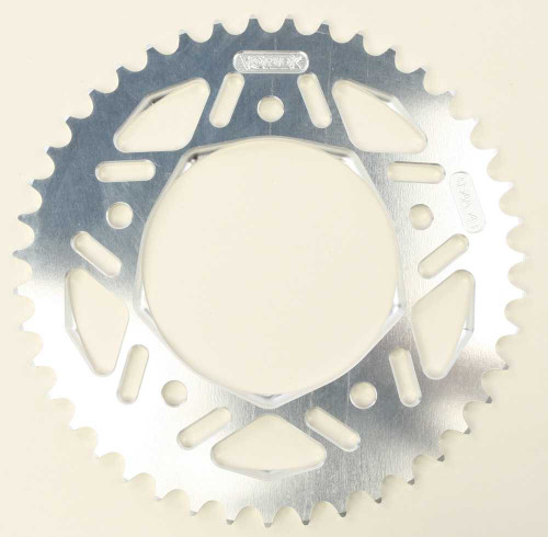 VORTEX 654A-43 Vortex Rear Sprocket Aluminum 43T-520 Sil Yam 654A-43