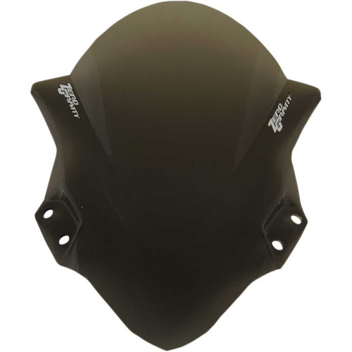 ZERO GRAVITY 1628302 Zero Gravity Double Bubble Windscreen - Light Smoke - Ninja 400 16-283-02