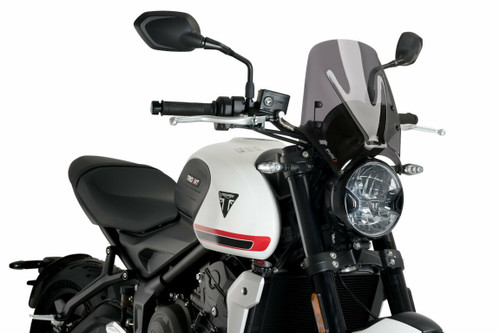 Puig Windscreen Naked New Gen Sport Dark Smoke Tri 20638F