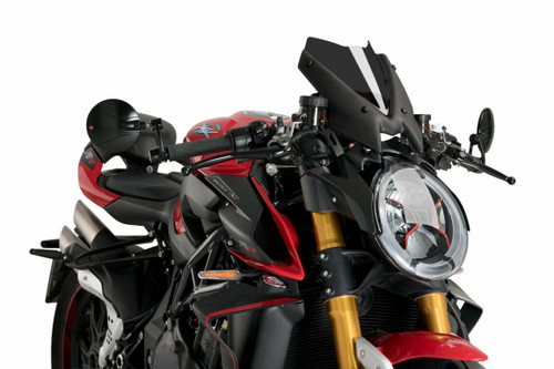 Puig Windscreen Naked New Gen Sport Dark Smoke Mv Agusta 20680F