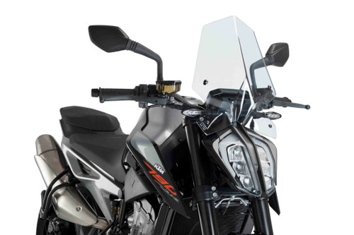 Puig Windscreen Naked New Gen Sport Clear Ktm 9668W