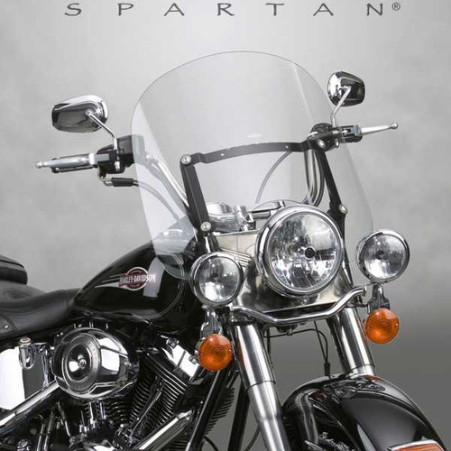 National Cycle N21300 National Cycle Spartan Windshield Clear Quick Release 17" N21300