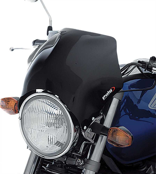 Puig 0013N Puig Windscreen Raptor Headlight Mount Black 0013N
