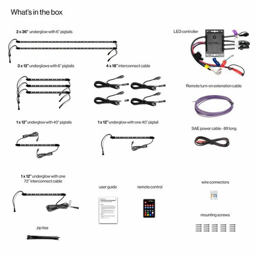Ecoxgear 6 Seater Led Kit W/ Controller Sei-Ledz4Uglw1236