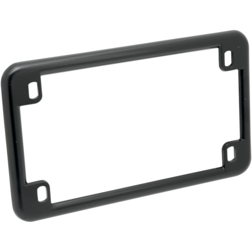 Chris Products License Plate Frame - Black 0610
