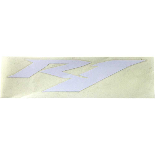 FACTORY EFFEX 1794216 Factory Effex R1 Decal - White - 12" 17-94216