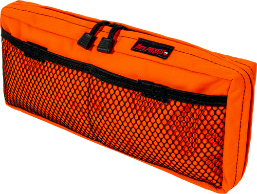Moto Pockets 10009HV Moto Pockets Side Case Bag High-Vis Orange 14X6X2 10009Hv