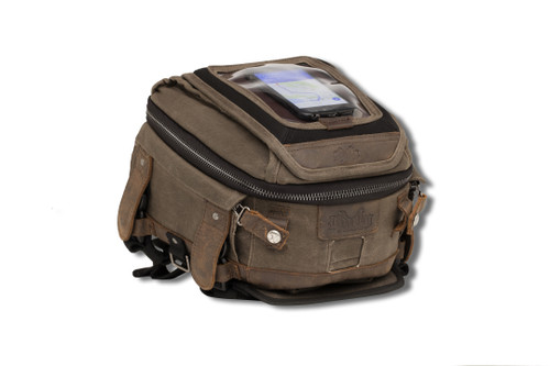 Burly Brand Tank Tail Bag Dark Oak B15-1010D