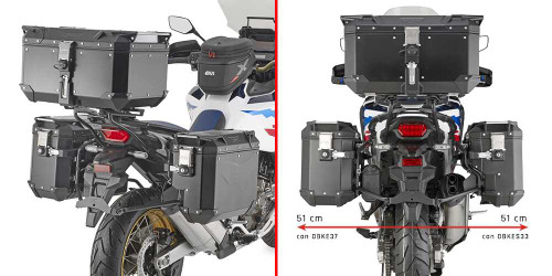 GIVI PLOS1178CAM Givi Side Case Hardware Pl One-Fit Cam Hon Plos1178Cam