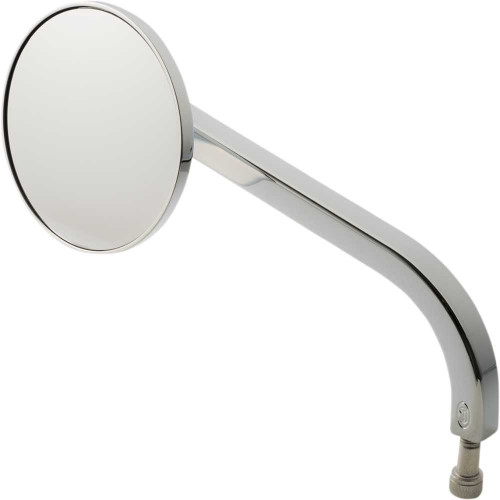 JOKER MACHINE 030503L Joker Machine Mirror - No. 7 Standard - Side View - Round - Chrome - Left 03-050-3L