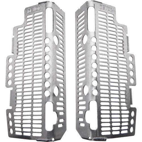DEVOL 01014301 Devol Radiator Guards - Brushed Aluminum - Suzuki 0101-4301