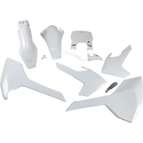 Cycra 5 Piece Replica Body Kit - Oem '18 White - Husqvarna 1Cyc-9421-00 Cycra 5 Piece Replica Body Kit - Oem '18 White - Husqvarna 1Cyc-9421-00
