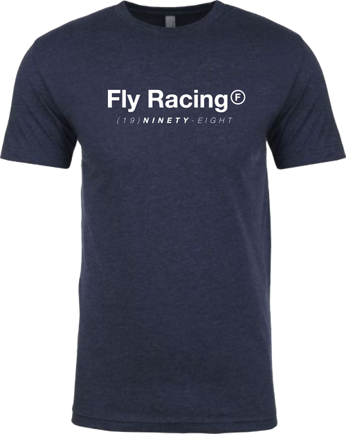 Fly Racing 354-0314X Fly Racing Fly Trademark Tee Midnight Navy Xl 354-0314X