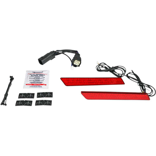 CUSTOM DYNAMICS CDLATCHDCR Custom Dynamics Saddlebag Light - Red Cd-Latch-Dc-R