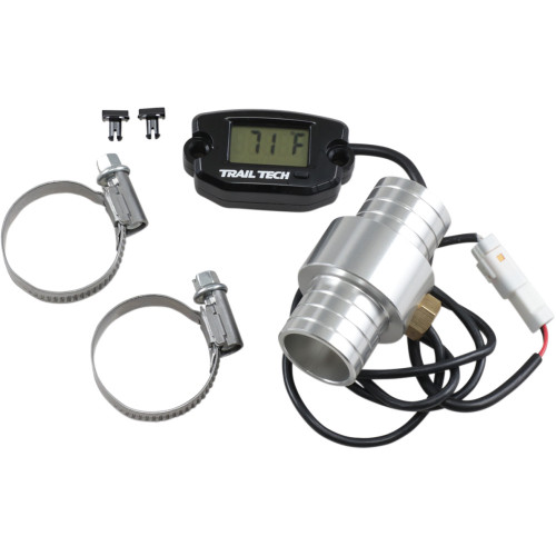 Trail Tech Universal Temperature Meter - Surface Mount - Black - 25 Mm 742-Eh3