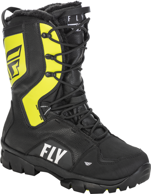 Fly Racing Marker Boot Black/Grey/Hi-Vis Sz 11 361-97311