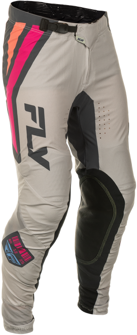 Fly Racing 378-73430 Fly Racing Lite Vice Pants Light Grey/Pink/Coral Sz 30 378-73430