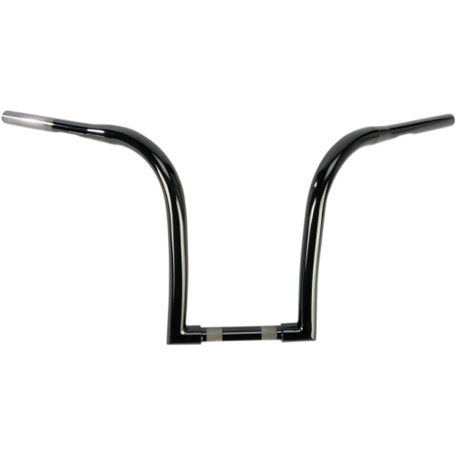 LA CHOPPERS LA734112B La Choppers Handlebar - Ape Hanger - 1-1/4" Diameter - 12" Rise - Black La-7341-12B