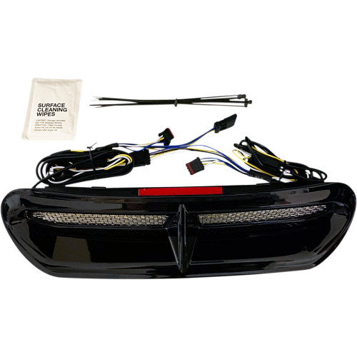 Custom Dynamics Led Vent Insert - Amber/White - Black W/ Stainless Mesh Cd-Vent-Aw2-B Custom Dynamics Led Vent Insert - Amber/White - Black W/ Stainless Mesh Cd-Vent-Aw2-B