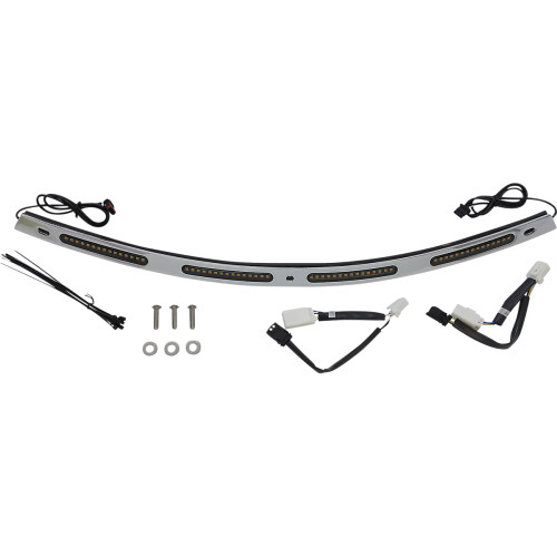 Custom Dynamics Windshield Trim - Chrome Cd-Wt2-01-C Custom Dynamics Windshield Trim - Chrome Cd-Wt2-01-C