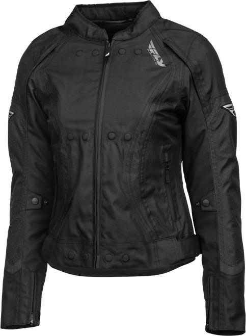 Fly Racing 477-7040S Fly Racing Women'S Butane Jacket Black Sm 477-7040S