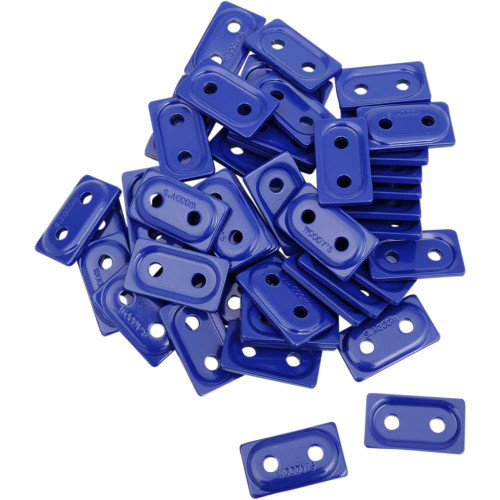 WOODY'S ADD23795B Woody'S Support Plates - Blue - 48 Pack Add2-3795-B