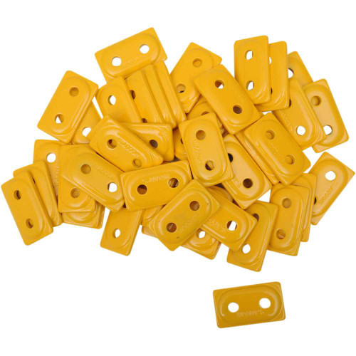 WOODY'S ADD23800B Woody'S Support Plates - Yellow - 48 Pack Add2-3800-B