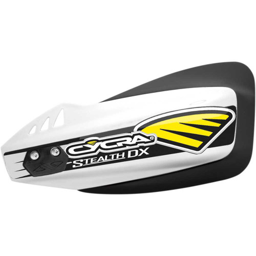 CYCRA 1CYC002542X Cycra Handguards - Stealth - Dx - White 1Cyc-0025-42X