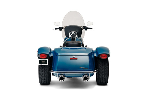 Cobra 4" Nh Slip-Ons Chrome Flh/Flt 95-16 6107