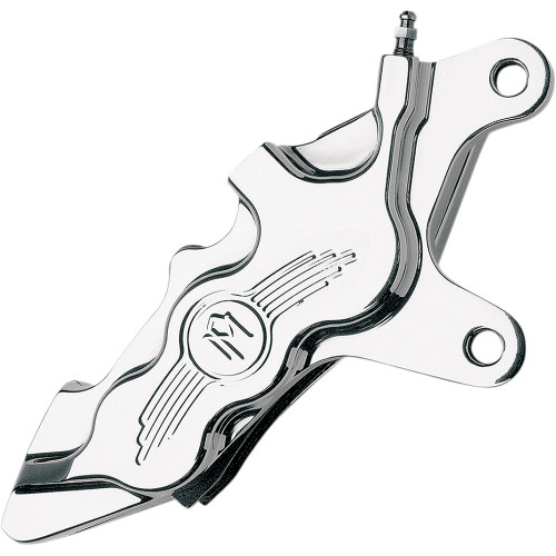 Performance Machine (Pm) 6 Piston Caliper - 13" - Right - Chrome 0051-2918-Ch