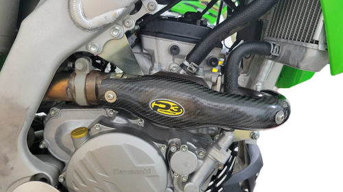 P3 206058 P3 Heat Shield Carbon Kaw 250 Fmf 206058