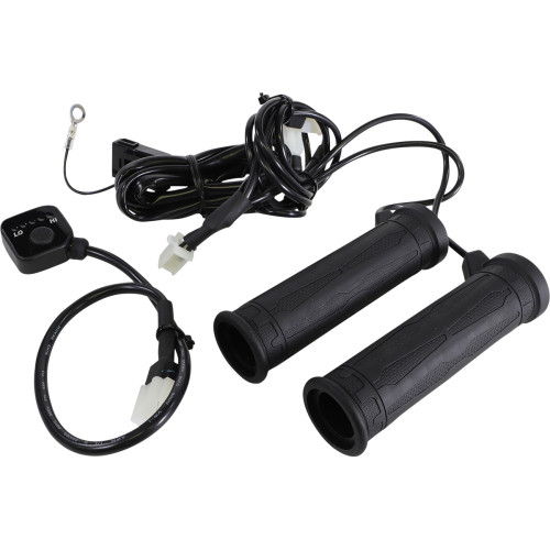 Koso North America Grips - Heated - Thumb Throttle - 5 Level - 7/8" Am10710G Koso North America Grips - Heated - Thumb Throttle - 5 Level - 7/8" Am10710G