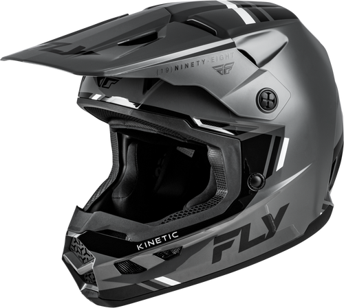 Fly Racing 73-8720X Fly Racing Kinetic Verdict Helmet Grey/Black/White Xl 73-8720X
