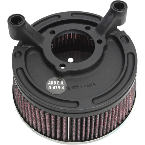Arlen Ness Big Sucker Air Cleaner Kit - Black - Stage I 18-447