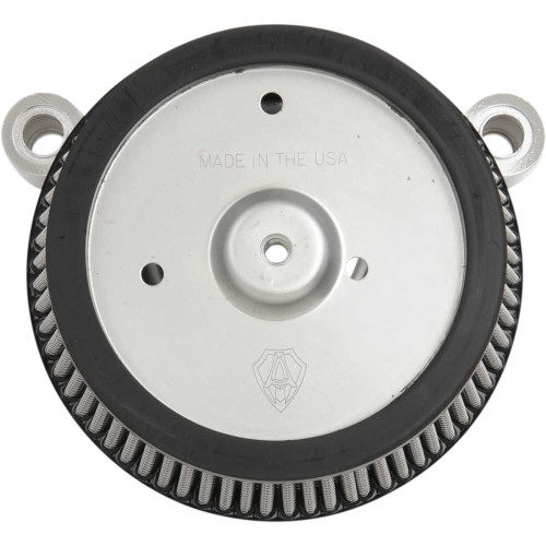 ARLEN NESS 50516 Arlen Ness Big Sucker Air Filter Kit - Chrome - Stage I 50-516