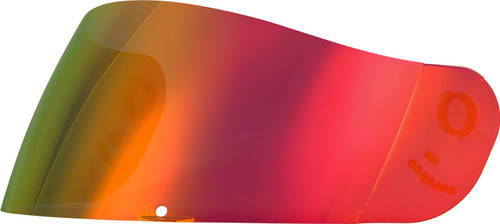Fly Racing Revolt Faceshield Red Mirror Xd-01-Red